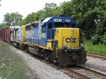 CSX 6482 leading D721